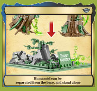 Bloques De Construcción Creativos Mágicos Para Niños Set De Modelos De Bosque De Películas Expertos Ideas De Decoración Bricks MOC Juguete Para Regalos - details 4