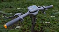 Scooter Eléctrico Plegable Kukirin A1, Motor de 800W, Batería de 48V 13Ah, Neumático de Vacío de 10 pulgadas, Velocidad Máxima de 45 km/h, Autonomía de 45 km, Freno de Disco Delantero y Trasero, Amortiguación Delantera y Trasera - details 8