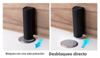 Nuevos Parachoques De Puerta Ultra Fina Silenciosa Anticolisión Sin Perforación Fuerte Magnetismo Para Baño Material ABS+Magnetismo Fuerte - details 7