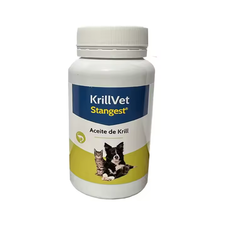 KrillVet 60 cápsulas suplemento de aceite de krill para perros y gatos Stangest - 1