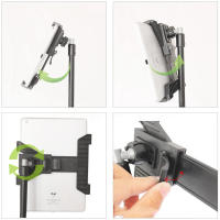 Soporte Ajustable Para Tableta Tripod Universal Montaje Para Teléfonos Móviles Y Tablets De 7-11 Pulgadas Compatible Con iPad Material Metálico - details 5