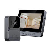 Interfono Inalámbrico De Pantalla IPS De 4.3 Pulgadas Cámara CMOS Monitorización Inteligente De Video Doble Dirección 2.4G - details 0