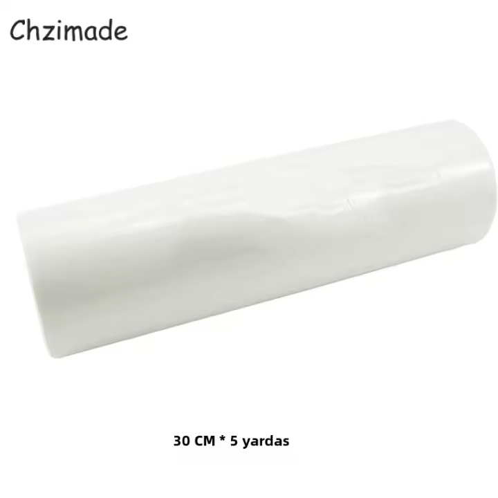 Chzimade Tela De Encaje Para Ropa Y Bolsos 5 Yardas Lining De Resina Para Manualidades Costurería Fusible Grosgrain Spandex/Poliéster - 1