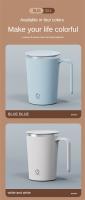Taza Automática De Acero Inoxidable Para Café Taza De Mezcla Portátil Para El Hogar Con Imán Recargable Taza De Bebida Con Tecnología De Mezcla Automática - details 7