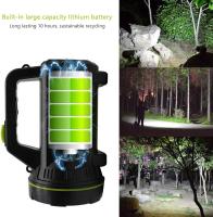 Ultra potente LED recargable por USB 135 000 luces 6000 mAh interior impermeable Alta Potencia para Emergencias senderismo, acampada y Caza (sin Luz lateral) - details 0