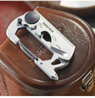 Multiherramienta SWISS TECH 13 En 1 Portátil Y Multifuncional Con Clip De Carabiner Para Camping Y Senderismo Kit De Herramientas De Billetera EDC - details 7