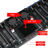 Prueba De Capacidad Y Resistencia Interna De Baterías De Litio 18650 8 Canales Con Autotest De Carga Y Descarga Pantalla 2.4-in DC 5V Con Enchufe EU/US - details 6