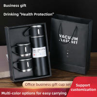 Juego de regalo de botella aislada al vacío de acero inoxidable 500, taza de café, termo, frasco portátil, 304 ML - details 2