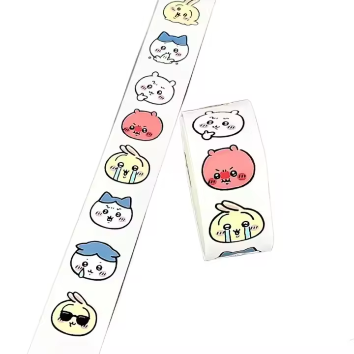 400Pcs Pegatinas De Rol Chiikawa Cartoon Kawaii Hachiware Usagi Para Decoración De Cuadernos Y Cuadros Regalos De Juguetes Para Niños Y Niñas De 14 Años O Más - 1