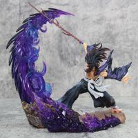 Figura De Anime Demon Slayergk 23cm Luz Destacada Tsugikuni Yoriichi Y Kokushibo Batalla Furiosa Estatua Decorativa Para Escritorio Regalo Para Fans - details 16