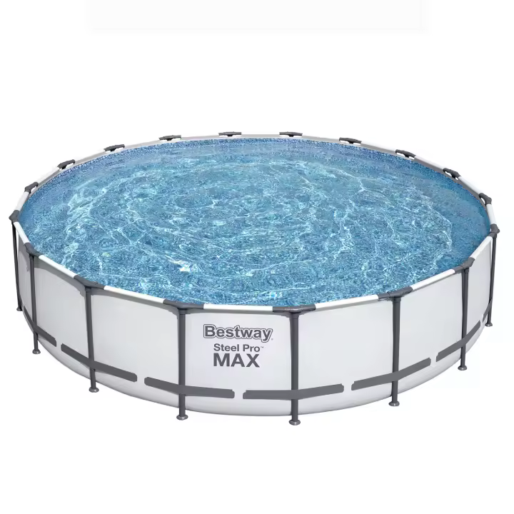 Piscina Redonda Con Depuradora Estructura Metalica Ø 549x122 cm. - 1