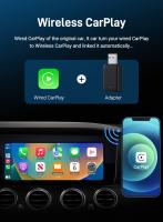 Adaptador Wireless Carplay 2en1 Android Auto XUDA Dongle Inteligente Mini Boquilla Plug And Play Para Volvo Benz Cadillac Jeep Lexus Buick VW - details 1
