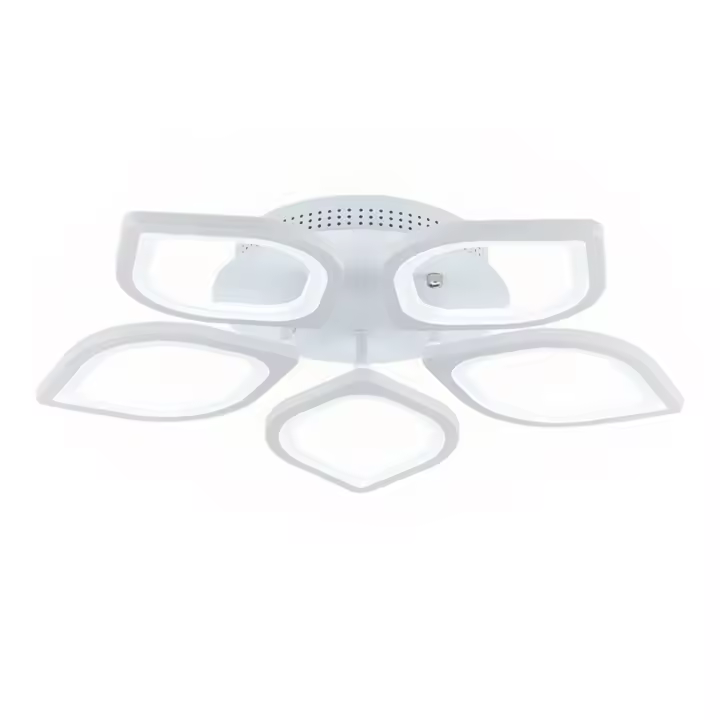 Iluminación De Techo LED IRALAN Con Control Remoto Y Posibilidad De Dimmer Para Comedor Sala De Estar Dormitorio Estudio Material De Hierro Fuente De Alimentación AC 90-260V - 1