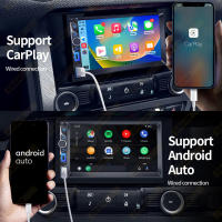 Reproductor Multimedia Para Coche 2DIN 7 Pulgadas MP5 Con Pantalla Táctil Bluetooth AUX USB CarPlay Android Auto Mirrorlink Carga Rápida - details 5
