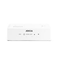 Despertador Jocca de diseño rectangular y pantalla con efecto espejo de 14*5.5*3 cm con la que podrás configurar la hora, temperatura, modo noche, intensidad de la luz y la función memoria.  Funciona con pilas o conectado a la luz. - details 2