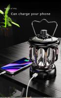 Linterna Portátil Recargable USB Retro Para Camping Luz De Tent Acuñada Impermeable LED Con Iluminación Dimmable Sin Etapas Para Exterior Y Emergencias - details 9