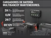 NOCO GENIUS2X2: Cargador 2-Banco 4A (2A/Banco), 6V y 12V, Mantenedor y Desulfatador para Baterías de Plomo-Ácido y Litio - details 1