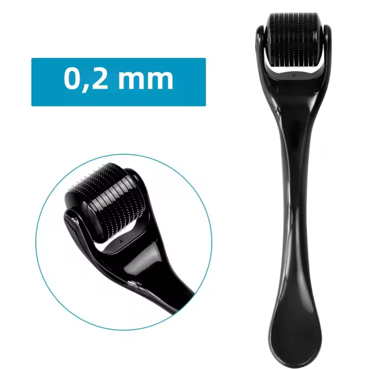 DRS 540 Micro Aguja Roller Derma Facial Herramienta De Belleza Para Regeneración Del Cabello Barba Reducción De Arrugas Eliminación De Marcas Blanqueamiento - 1