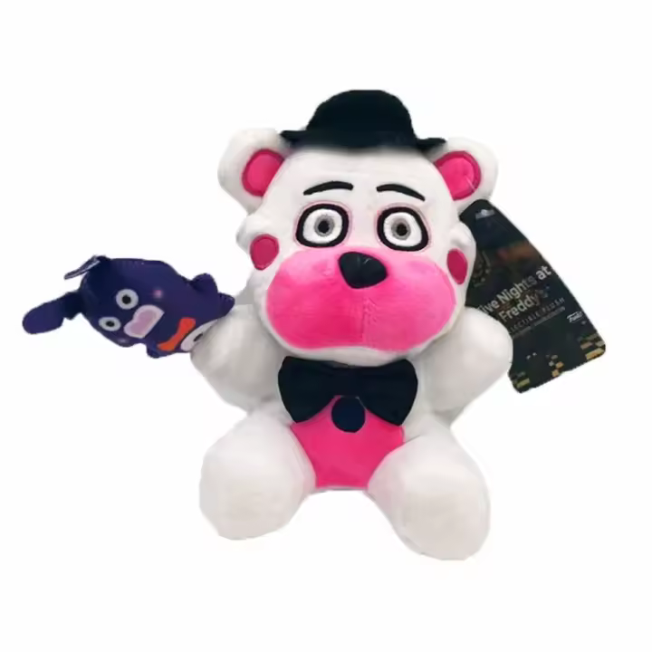 Muñeco De Peluche FNAF Freddy 18 CM Juguete De Peluche Para Niños Figura De Videojuego Regalo De Cumpleaños Y Navidad - 1