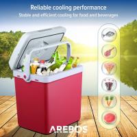 AREBOS Termoeléctricas coche caja fría mantener la caja caliente 12V 230V Rojo - details 6