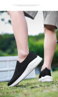 Zapatos De Vulcanización Para Hombre Moda Transpirable Zapatillas Casuales De Malla Ligeros Y Cómodos Para Exterior Y Caminar - details 19
