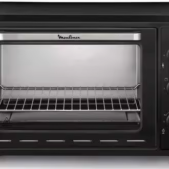 Moulinex - Horno sobremesa OX484810 de 39 L con 6 modos de cocción, convección y grill, negro para cocina moderna - 1