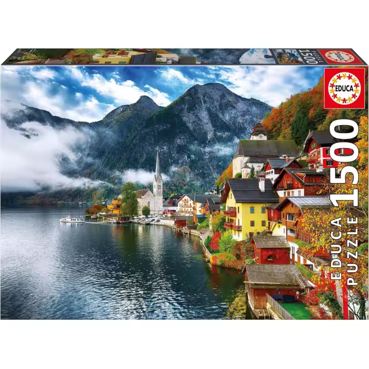 Educa Puzzle 1500 piezas Hallstadt Austria  Medidas: 85 x 60 cm. Educa 19939 - 1