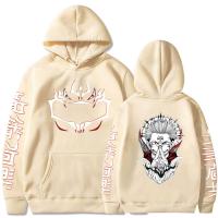 Sudadera De Manga Larga Casual Para Hombres Y Mujeres Con Estampado De Anime Jujutsu Kaisen Ryomen Sukuna Moda Harajuku - details 6