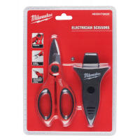 Tijeras Eléctricas Milwaukee 4932478620 Con Cierre De Almacenamiento Y Tornillo Ajustable Para Corte De Cables Herramienta Manual - details 6