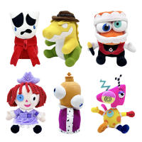Muñeco De Peluche Gummigoo Circo Digital 2 Juguete Caine Jax Ponmi Pomny Payaso Hare Jackson Peluche Corto Relleno De Algodón PP Para Edad Recomendada 3-18 Años - details 0