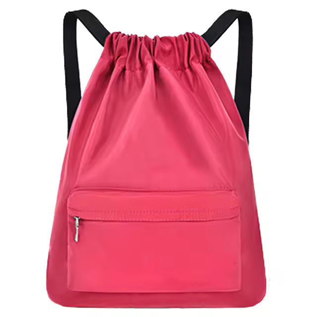 Bolsosymochilasparamujer Bolsas de Cuerdas para el Gimnasio, Bolsa Lona Mochilas Casual para PC Viaje Libros Acampada Estudiantes Escuela Mochila - 1