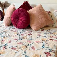 Juego de Sábanas Alo Home 100% Algodón- Estampado  Mariposas - Cama 90/135/150 cm + Funda Almohada - details 5