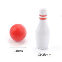 Miniatura De Bowling Para Juguetes Y Decoraciones De Escritorio De 1/12 Material Plástico Regalo De Navidad Para Amantes De Los Modelos - details 7
