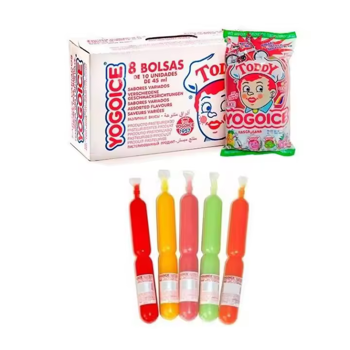 YOGO ICE CAJA CON 8 BOLSAS DE 12.U polos para congelar - TOTAL 96 UND - 1