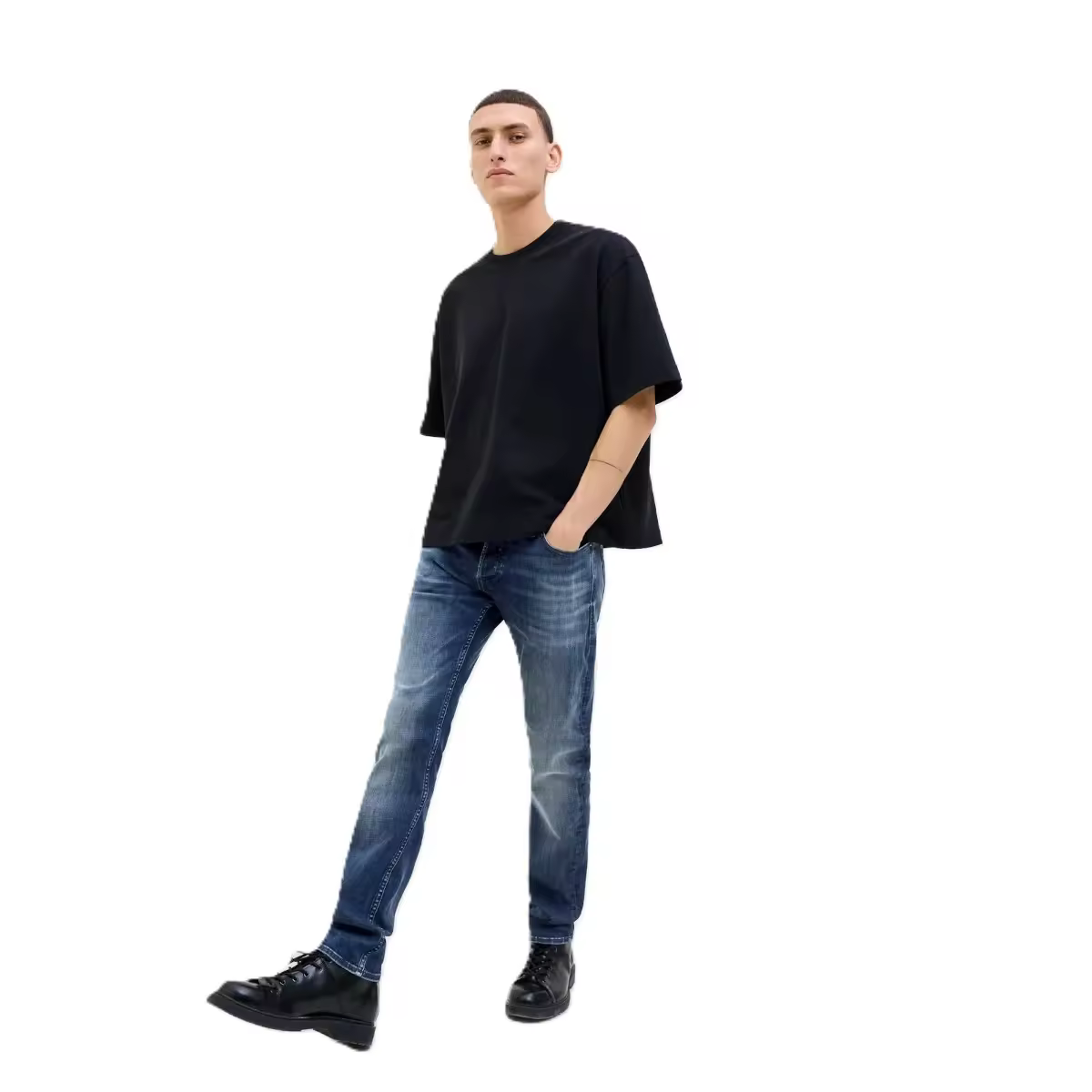 Pantalón tejano Jack & Jones 12278144 Blue Denim - details 3