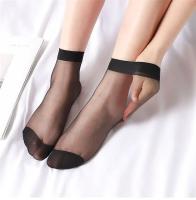 Calcetines De Nylon Ultra Delgados Y Transparentes Para Mujer Color De Piel Calcetines Cortos De Verano Para Mujer 20-100 Piezas - details 4