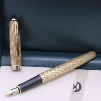 Bolígrafo De Tinta JINHAO 75 Clásico De Metal Con Punta De Tungsteno Acero En Negro Para Oficina Y Escuela Diseño a Cuadros Y Flecha - details 2