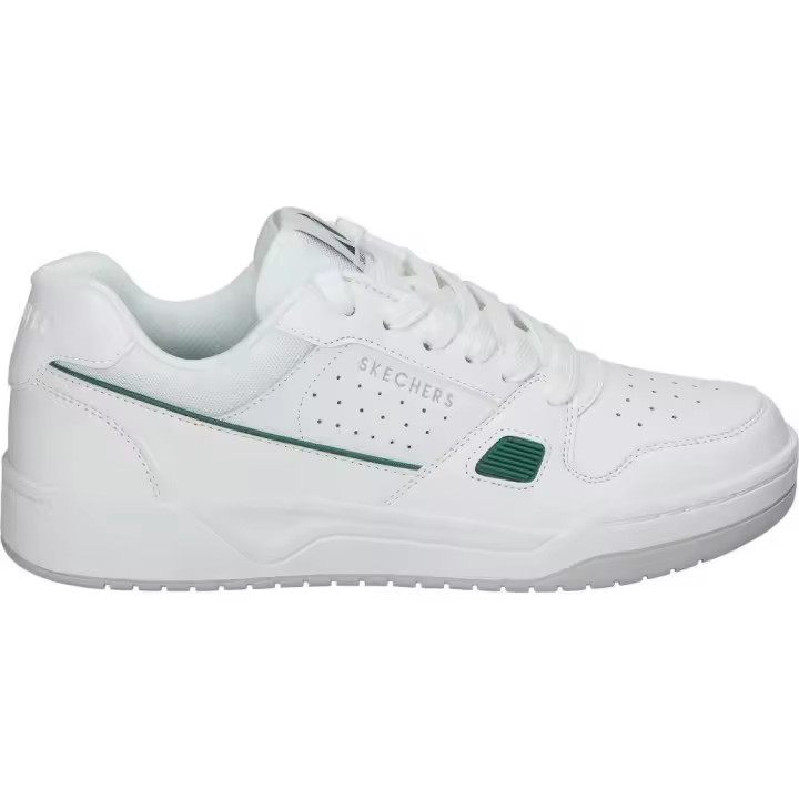 SKECHERS | Zapatos Skechers para hombre 183250-WGR zapatillas para caballero color blanco con cordones - 1