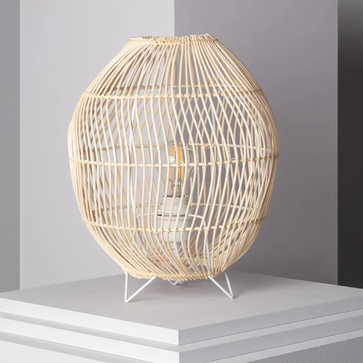 Lámpara de Mesa de Ratán Sagra - 1