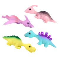 Juguete De Decompresión Dinosaurio Para Dedos 5-30 PCS Slingshot De TPR Juguete De Broma Para Cumpleaños De Niños Juguetes De Dinosaurio Aleatorios No Batería Unisex - details 8