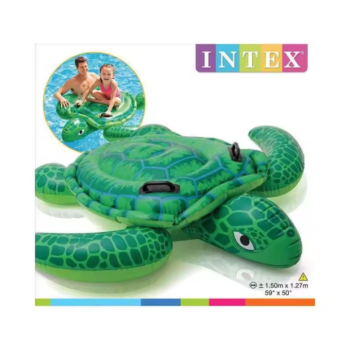 Colchoneta Hinchable Tortuga Marina Intex 150x127cm - 1