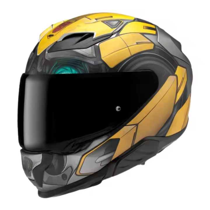 Hjc Casco Moto Casco Hjc F71 Bumblebee Hasbro   Ce U - 1