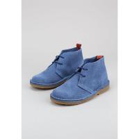 Krack Kids GLEN BOTÍN PLANO Niño Azul - Cuero - Tacón Plano - details 0