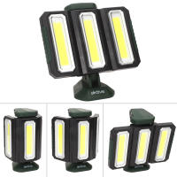 Aktive - Foco led exterior, luz blanca, 9x8,5x19 cm, 3 modos luz, 1500 lúmenes, 4 a 7 horas duración, distancia de 30 metros, impermeabilidad IP20, cargador USB, asa de mano, iluminación led, focos jardín, foco led portátil - details 5