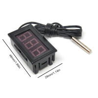 Termómetro Digital LED 0.56 Pulgadas Con Sensor Medidor De Temperatura DC 5-12V Panel De Prueba Con Probing Instrumento De Medición - details 8