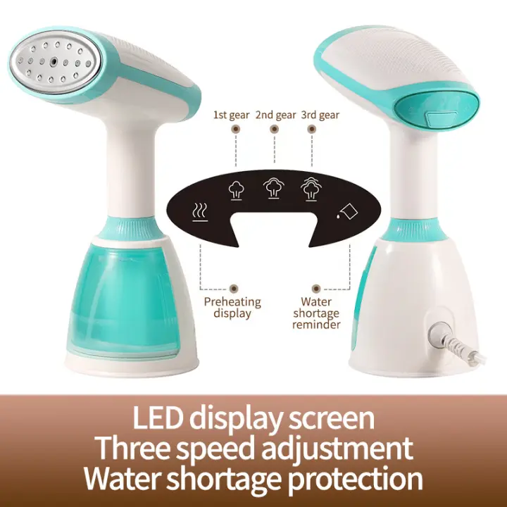 Nueva máquina de planchado colgante de mano, plancha eléctrica a vapor, máquina de planchado de alta potencia, pequeña plancha vertical con cepillo de vapor - 1