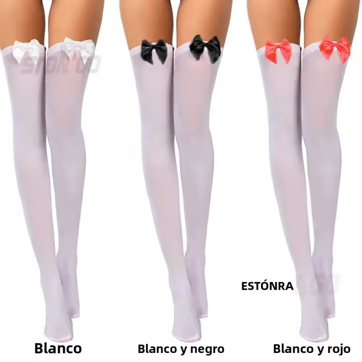 Medias De Seda Para Mujer Con Borla Medias De Rodilla Delgadas Moda Stonego Medias De Acrílico Para Mujer - 1