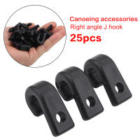 Gancho De Kayak En Nylon Negro J Hook Accesorio Para Remos Y Barcas Cordón De Bungee Para Kayak Y Canoas Herramienta De Actividades Al Aire Libre - details 2