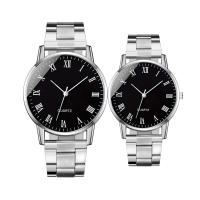 Reloj De Cuarzo Minimalista Para Hombres Y Mujeres 2PCS Set De Relojes Para Parejas Como Regalo Caso De Aleación Resistente Al Agua Estilo Casual - details 2