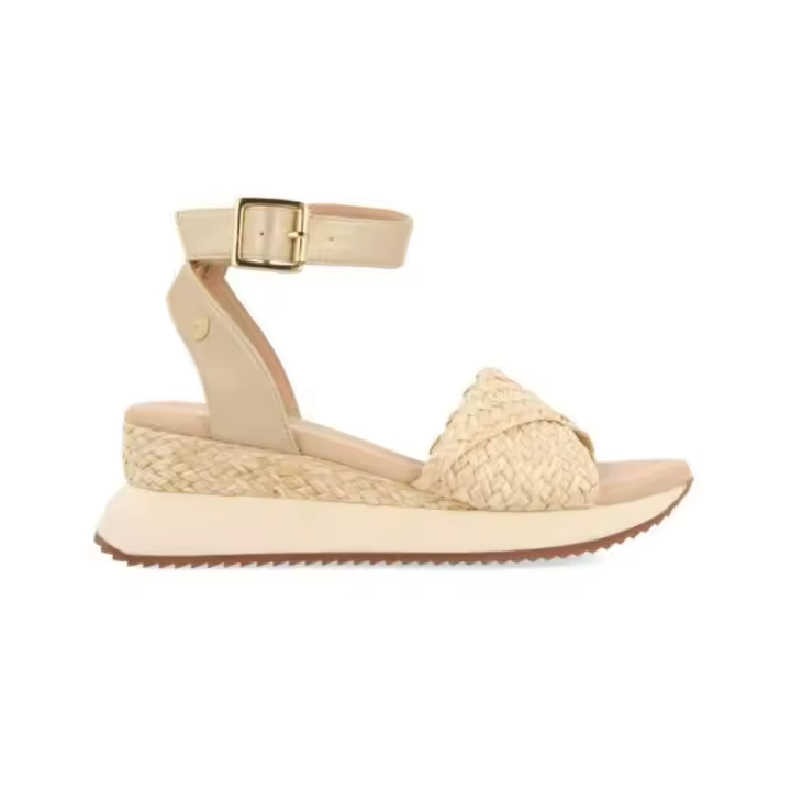 Gioseppo 71059 Sandalias deportivas MEHAMA para mujer en beige de piel vegana - 1